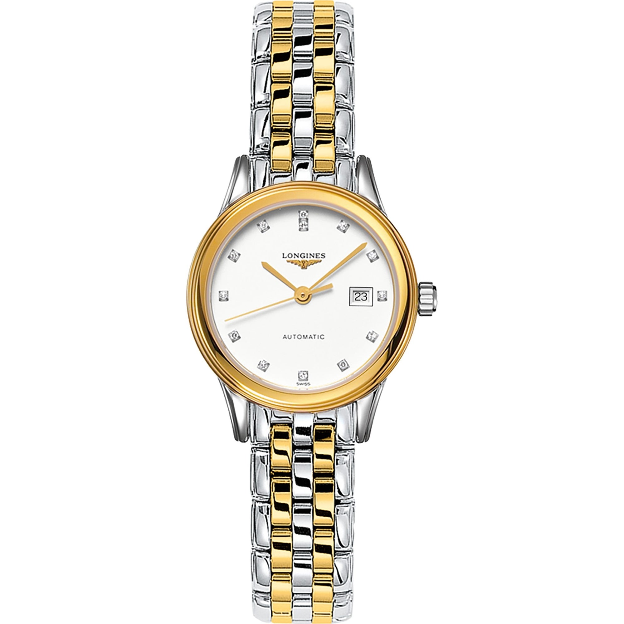 Longines Women's L4.374.3.27.7 Flagship Two-Tone Stainless Steel Watch