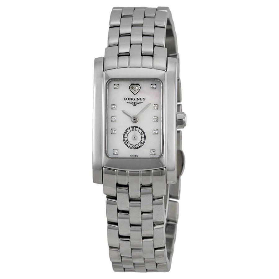 Longines Women's L51554946 Dolce Vita Diamond Stainless Steel Watch