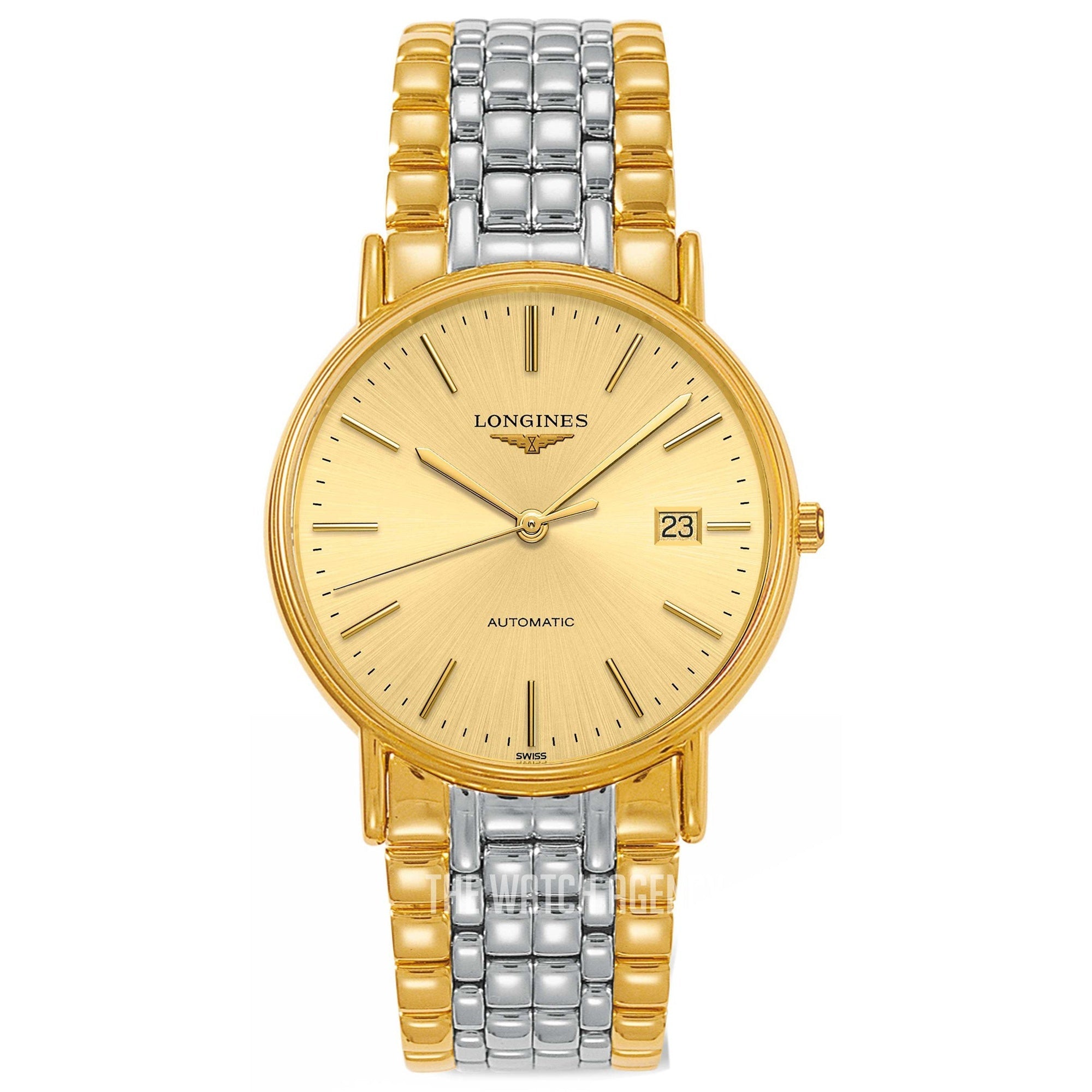 Longines Men's L4.921.2.32.7 Presence Two-Tone Stainless Steel Watch