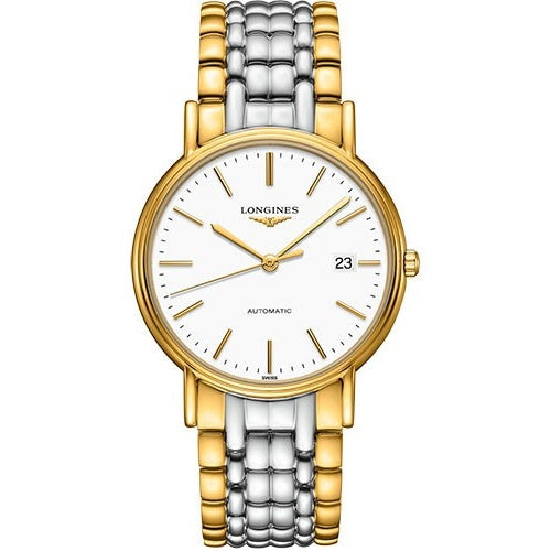 Longines Men's L4.921.2.12.7 Presence Two-Tone Stainless Steel Watch