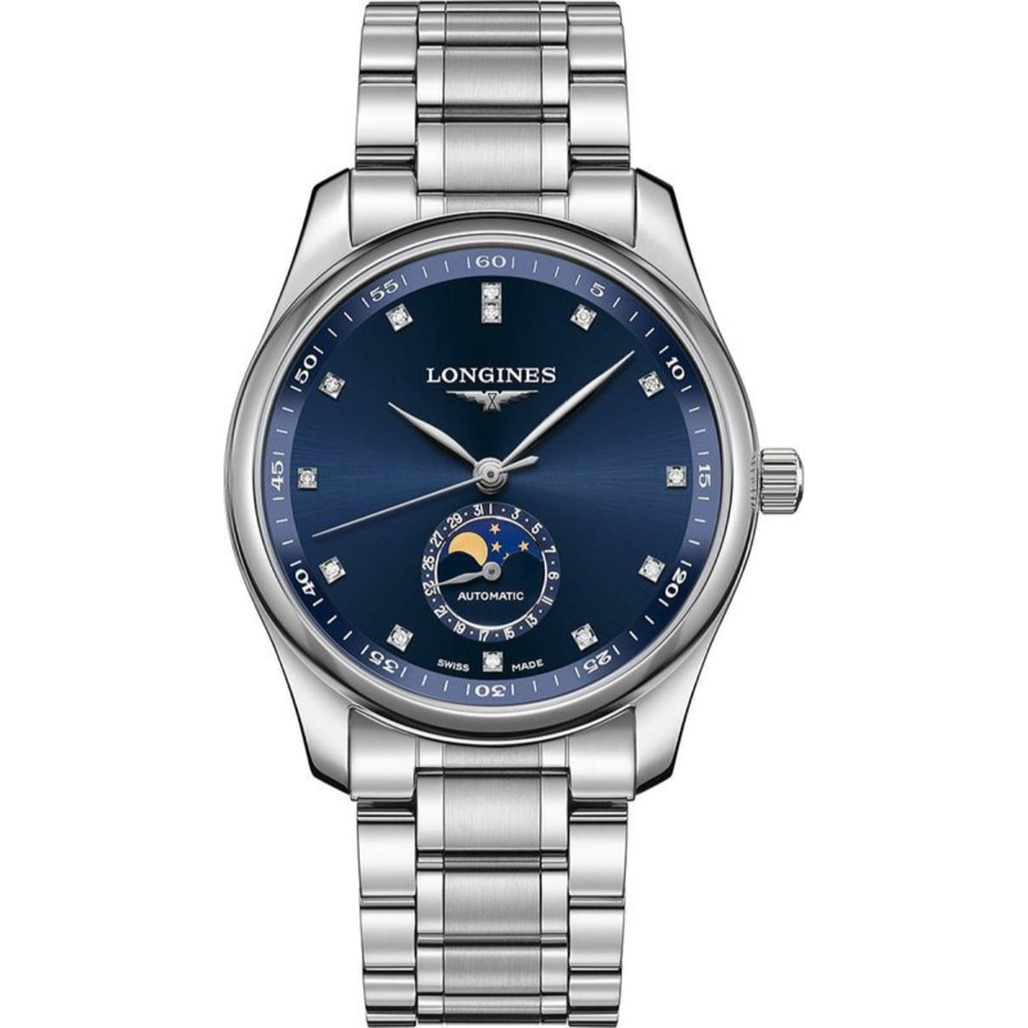 Longines Men's L2.909.4.97.6 Master Collection Stainless Steel Watch