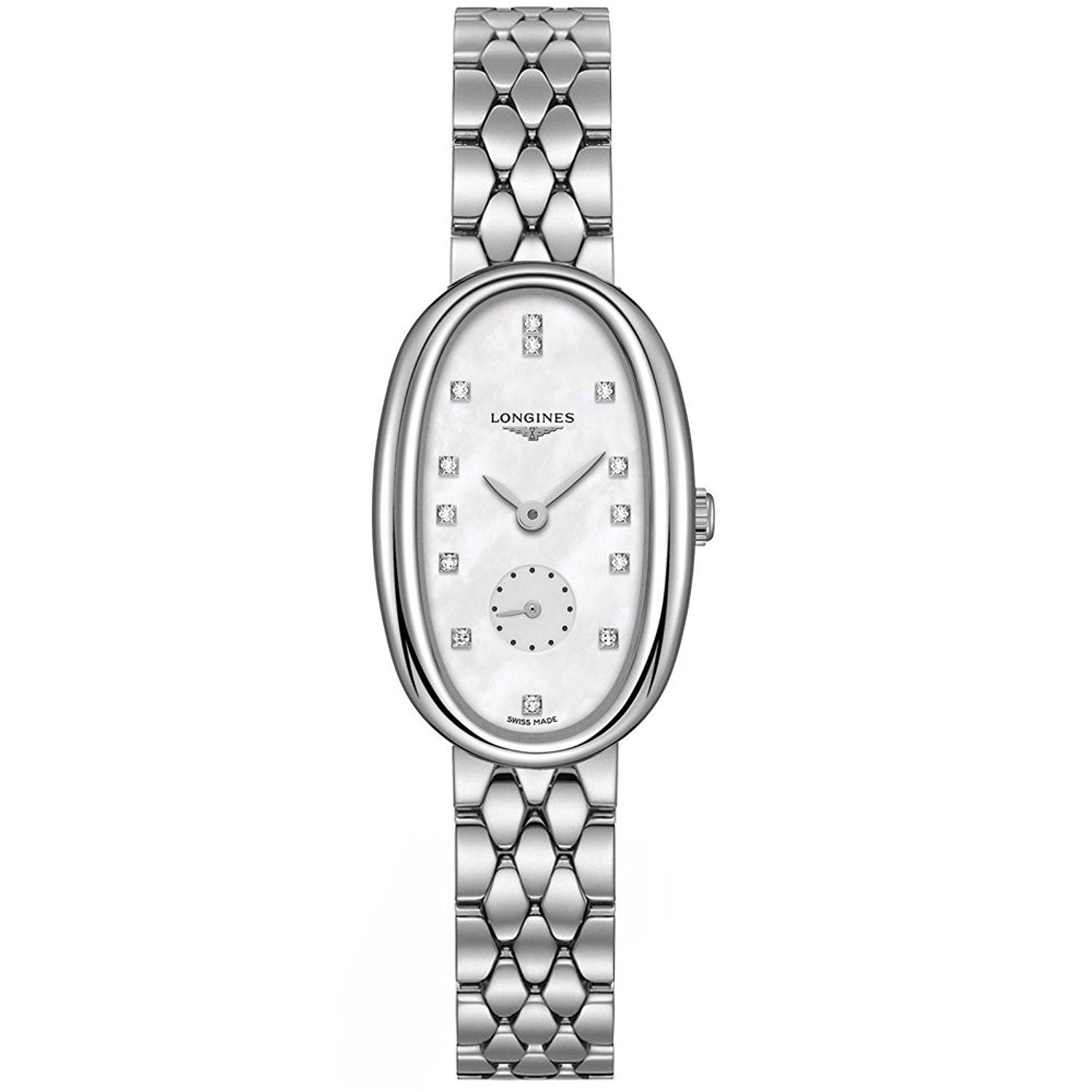 Longines Women's L23064876 Symphonette Diamond Stainless Steel Watch