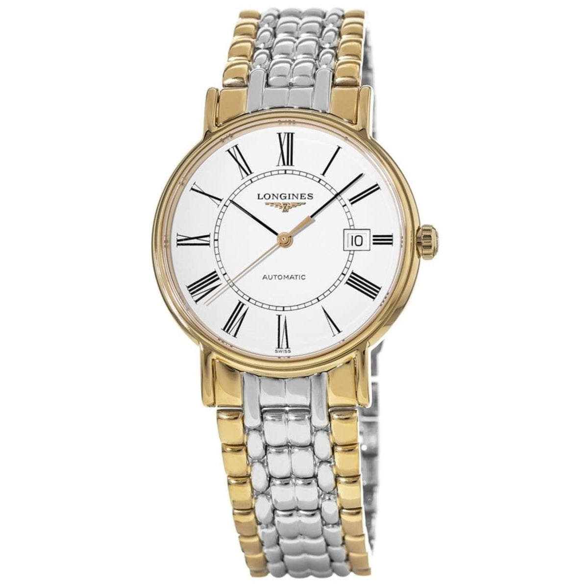 Longines Men's L4.921.2.11.7 Presence Two-Tone Stainless Steel Watch
