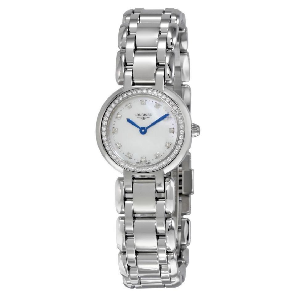 Longines Women's L81090876 PrimaLuna Diamond Stainless Steel Watch