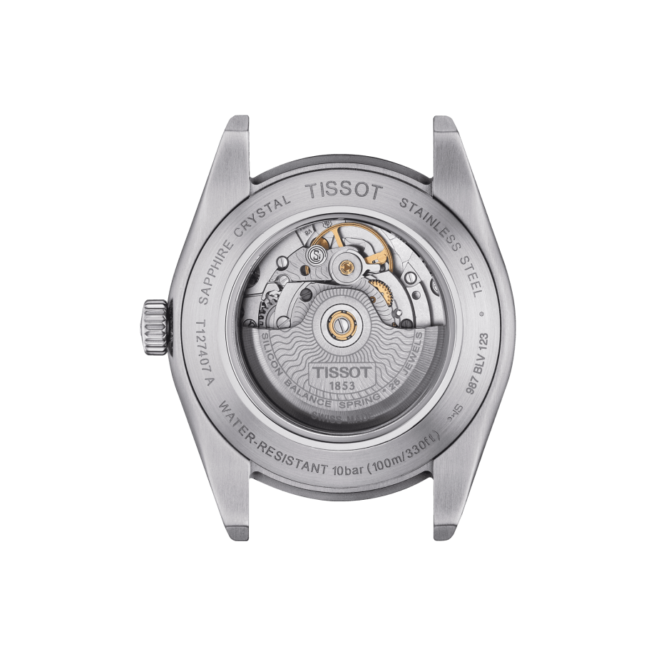 TISSOT WATCH GENTLEMAN POWERMATIC 80 T1274071105100