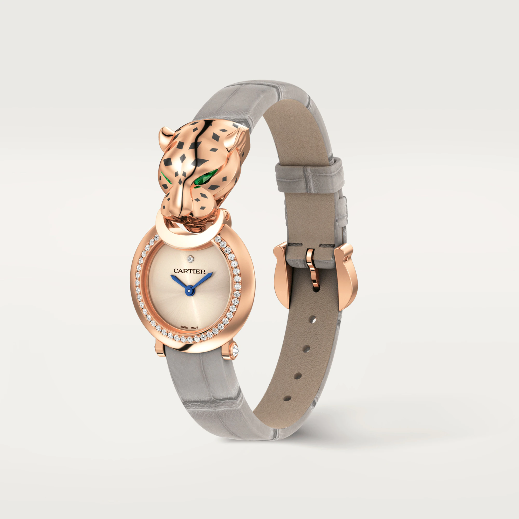 Cartier Panthère 18K Rose Gold & Diamonds Ladies Watch, HPI01379