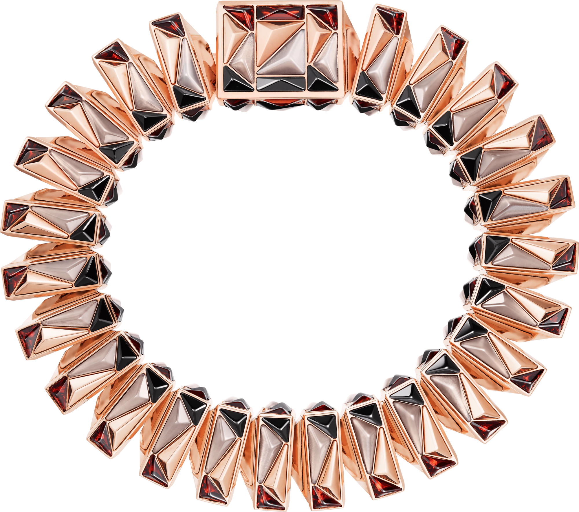 Cartier Libre Rose Gold & Diamonds & Garnets & Moonstones & Spinels Lady’s Watch, HPI01564