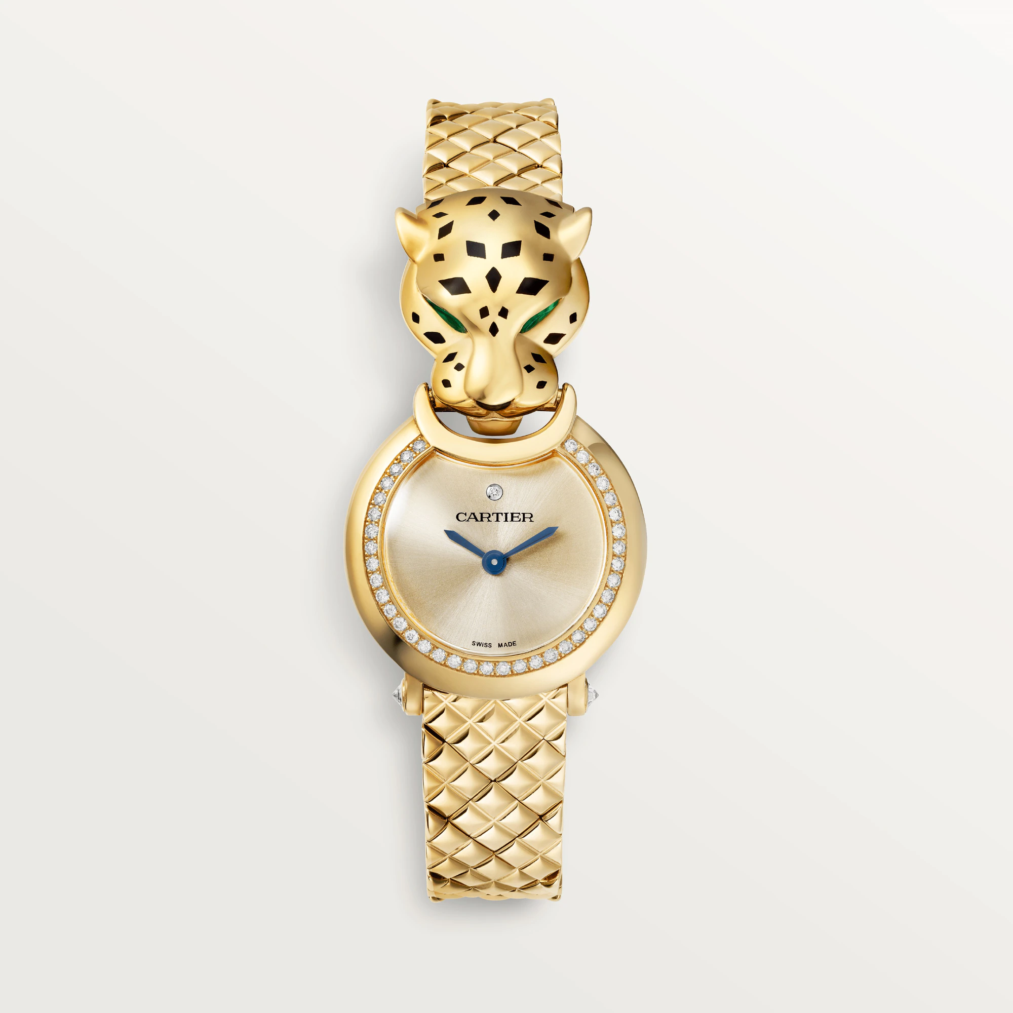 Cartier Panthère 18K Yellow Gold & Diamonds Ladies Watch, HPI01380