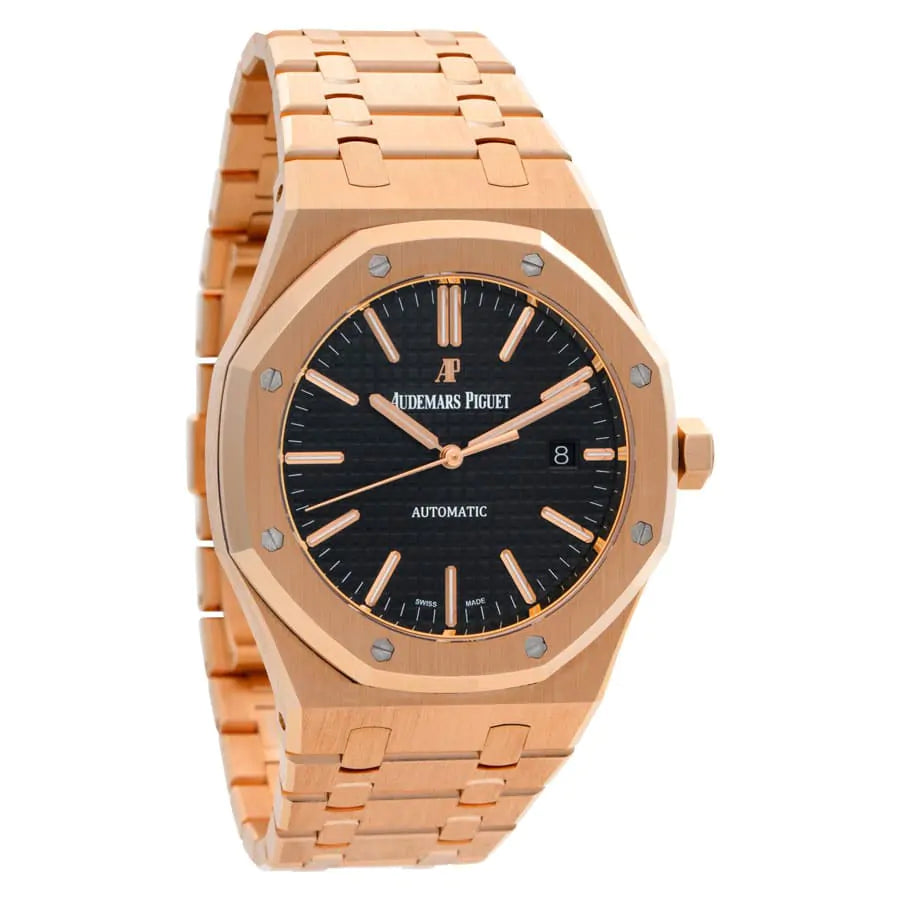 Audemars piguet Royal Oak Selfwinding Automatic 41MM Black Dial Watch