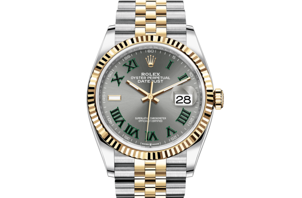 LadyRolex DATEJUST 36 Slate,126233