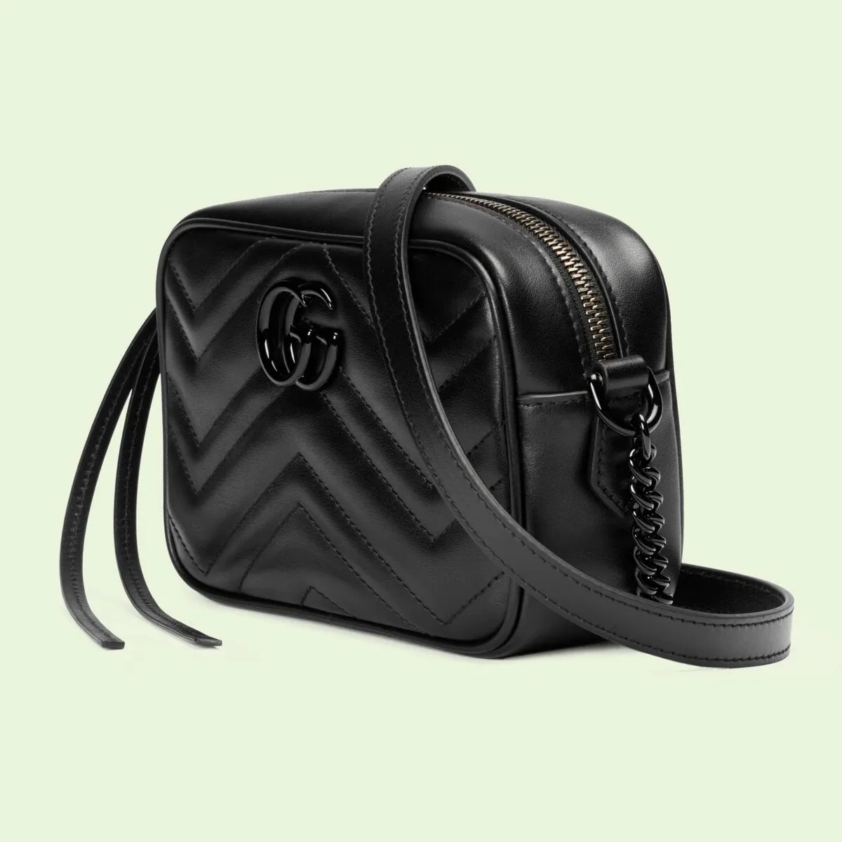 G Marmont Mini Black Shoulder Bag