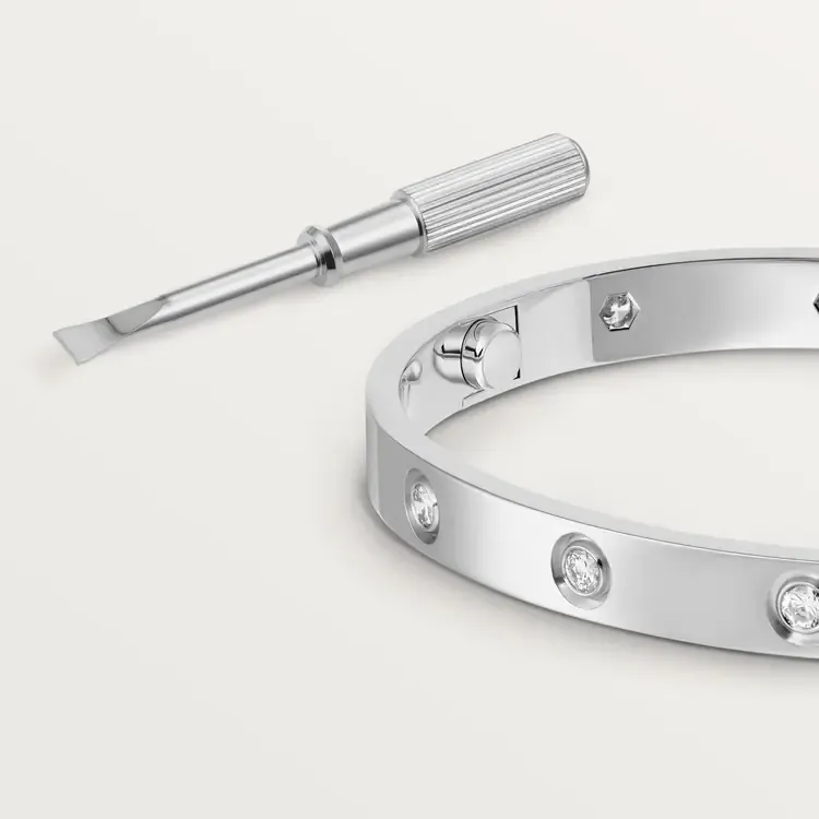 LOVE BRACELET, 10 DIAMONDS
