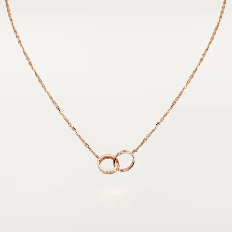 LOVE NECKLACE, DIAMONDS
