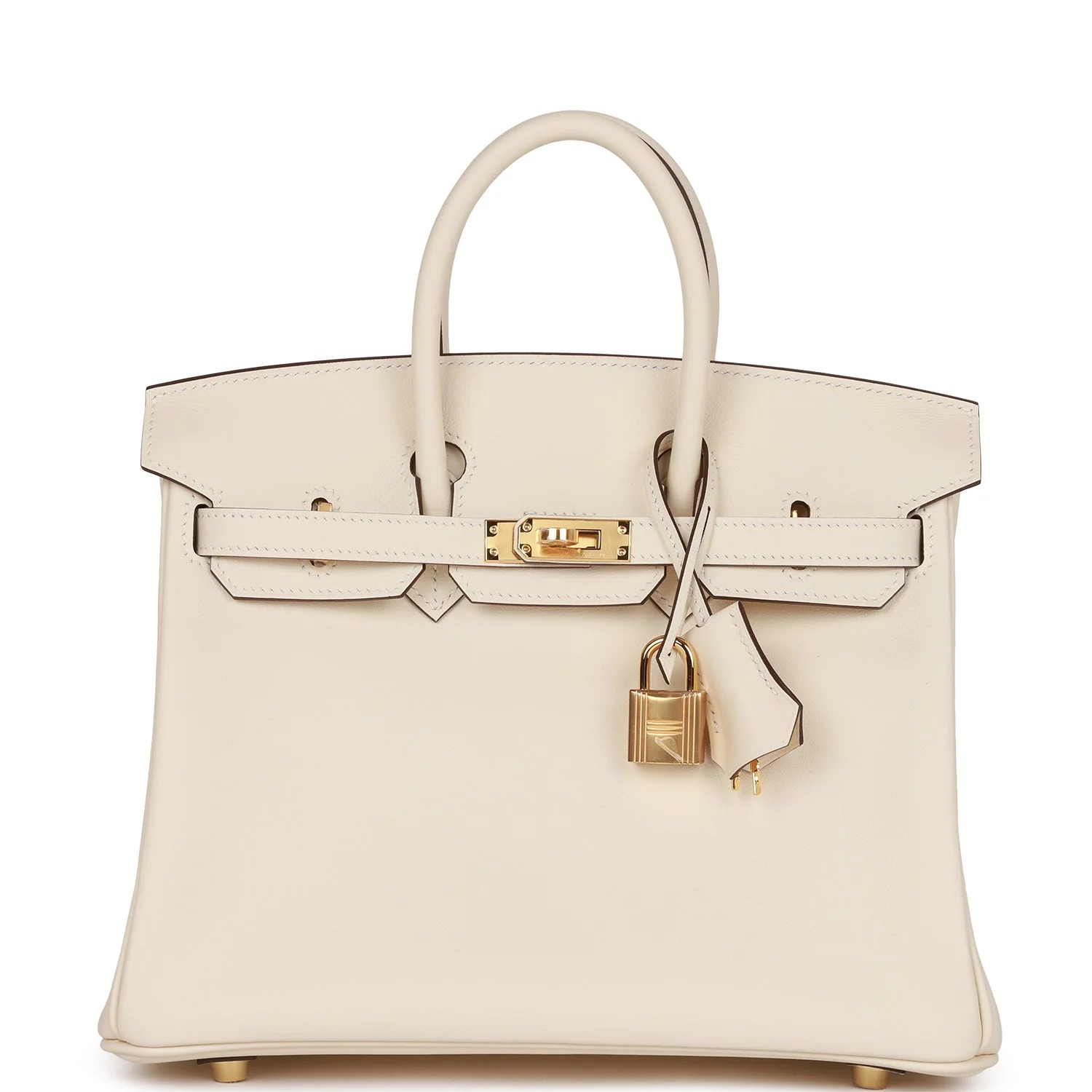 Hermes Birkin 25 Nata Swift Gold Hardware