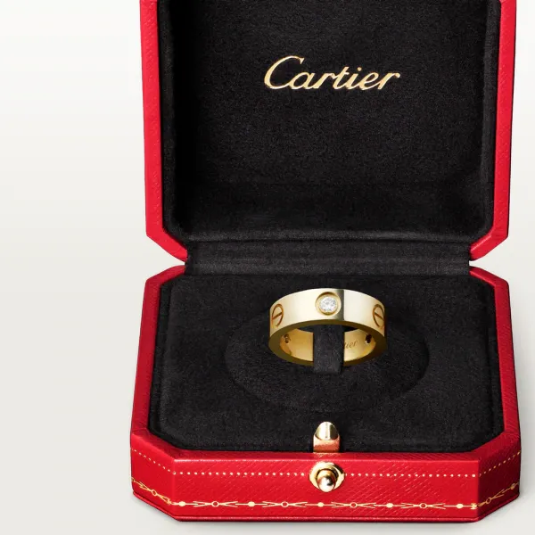 LOVE RING, 3 DIAMONDS