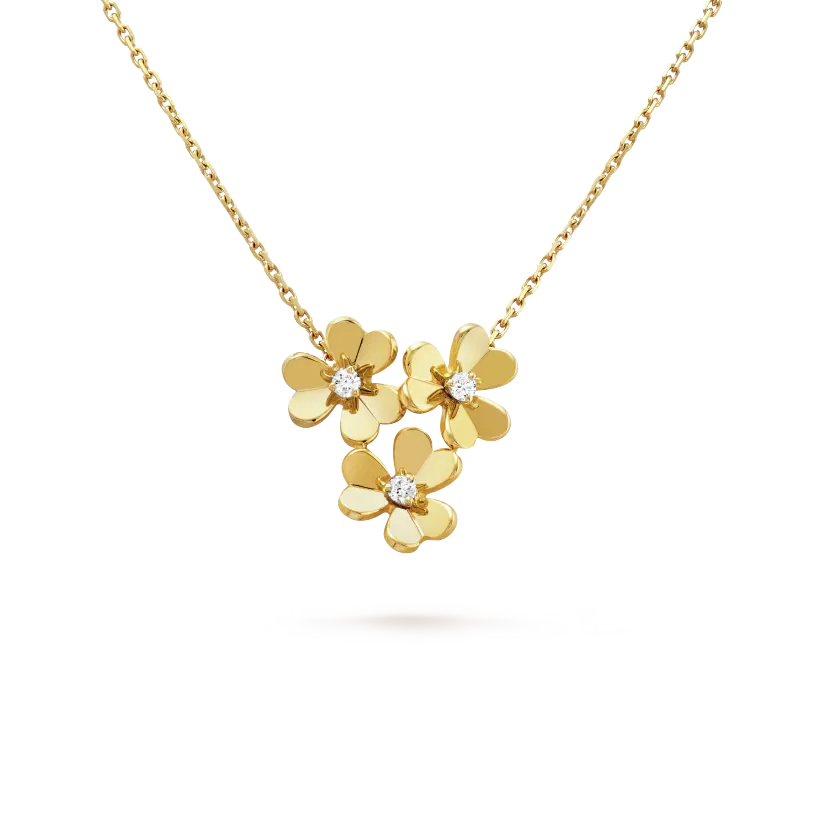 Frivole pendant, 3 flowers, mini model