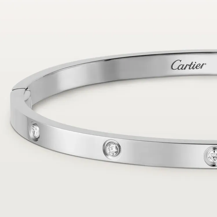LOVE BRACELET, SMALL MODEL, 10 DIAMONDS
