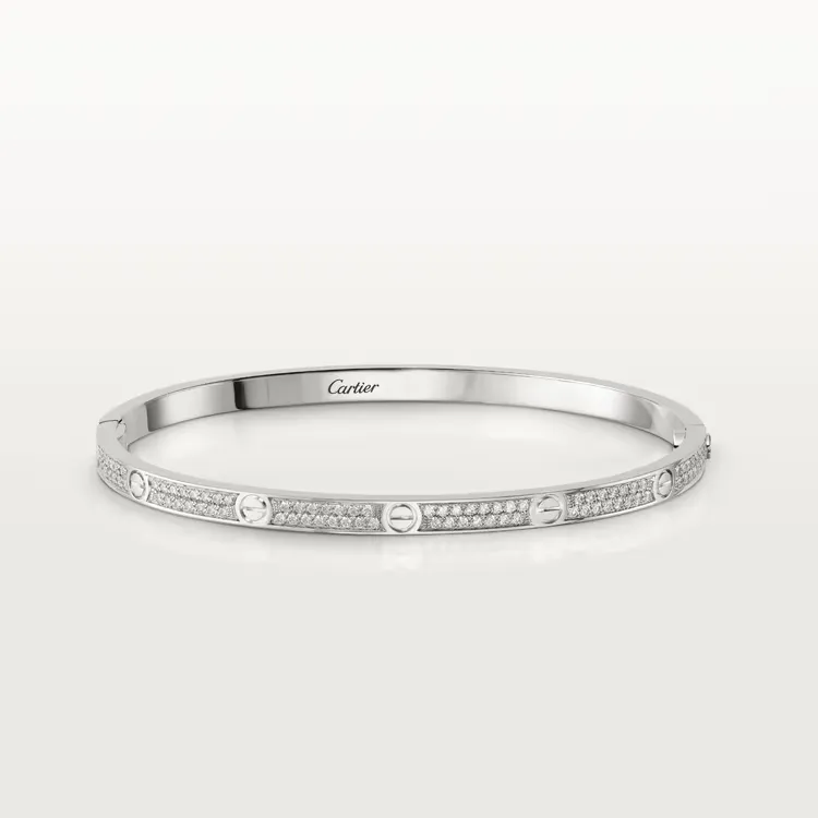 LOVE BRACELET, SMALL MODEL, PAVED
