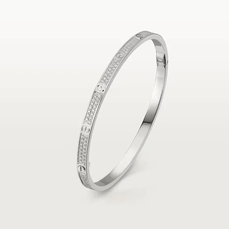 LOVE BRACELET, SMALL MODEL, PAVED