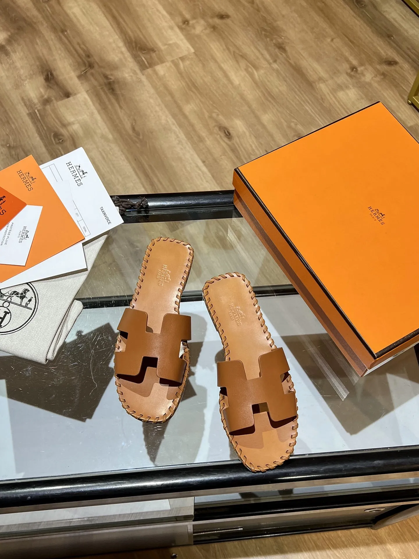 H Oran Sandal Brown For Women, Women's Shoes H221110Z