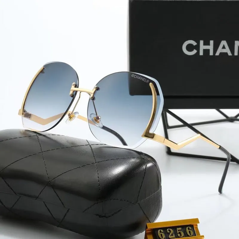 5-color fashionable CC letter polarized sunglasses