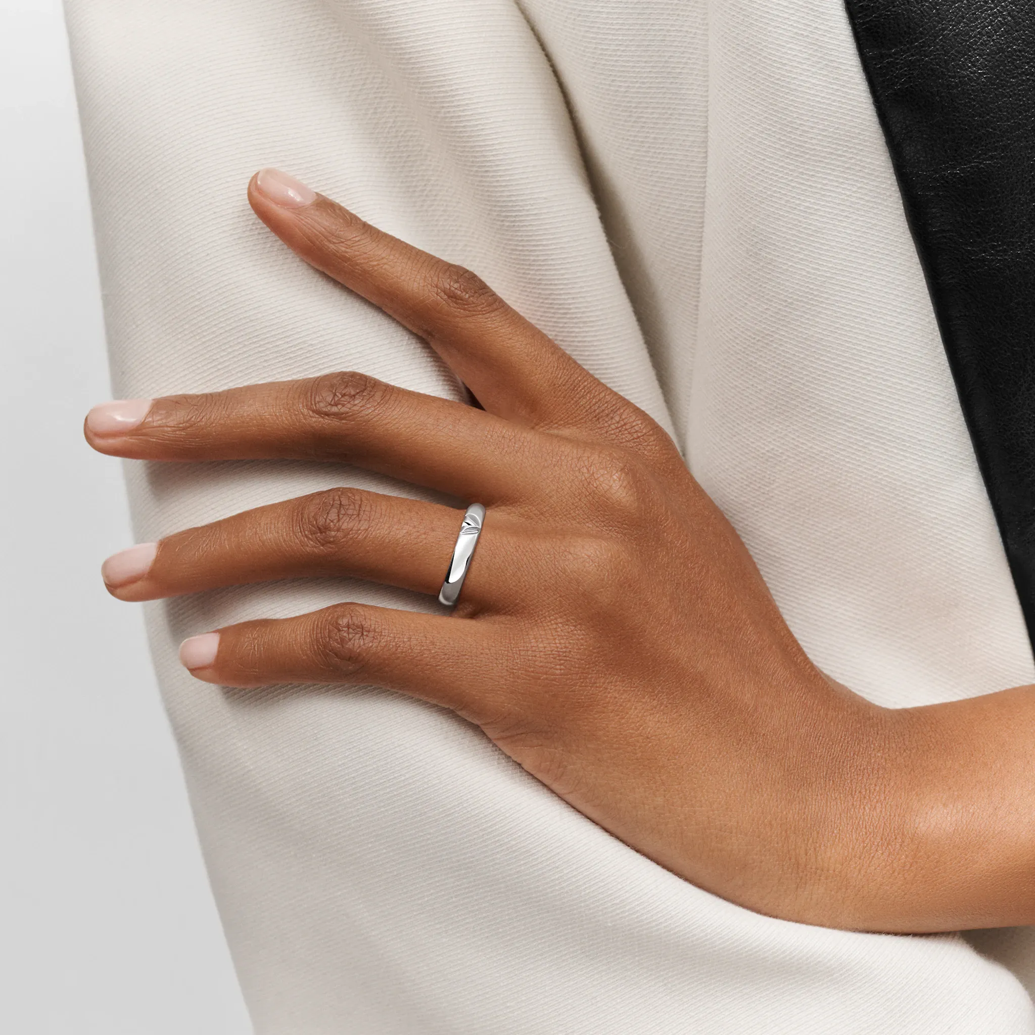 Louis Volt Multi Wedding Ring in White Gold