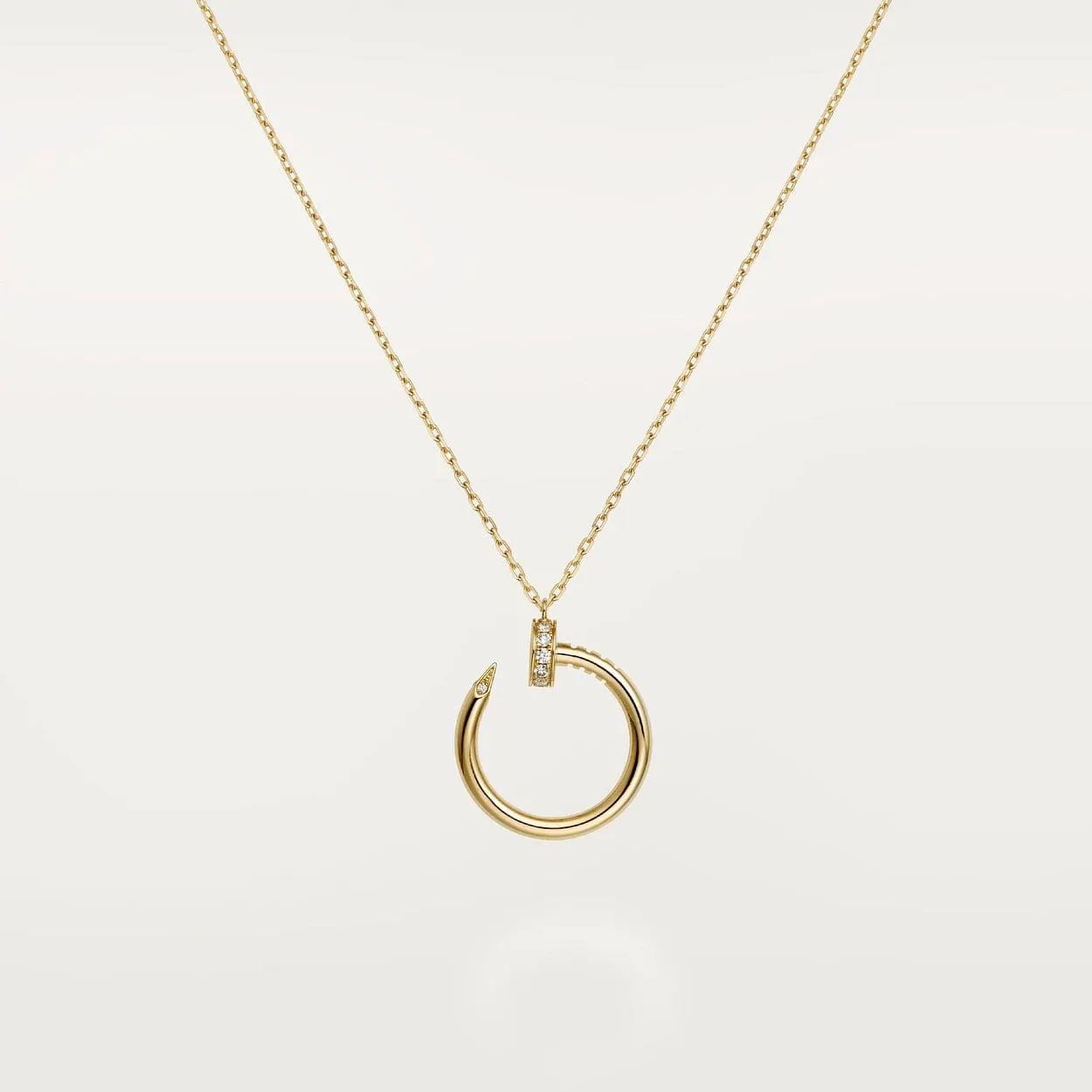 car Inspired JUSTE UN CLOU Nail Necklace