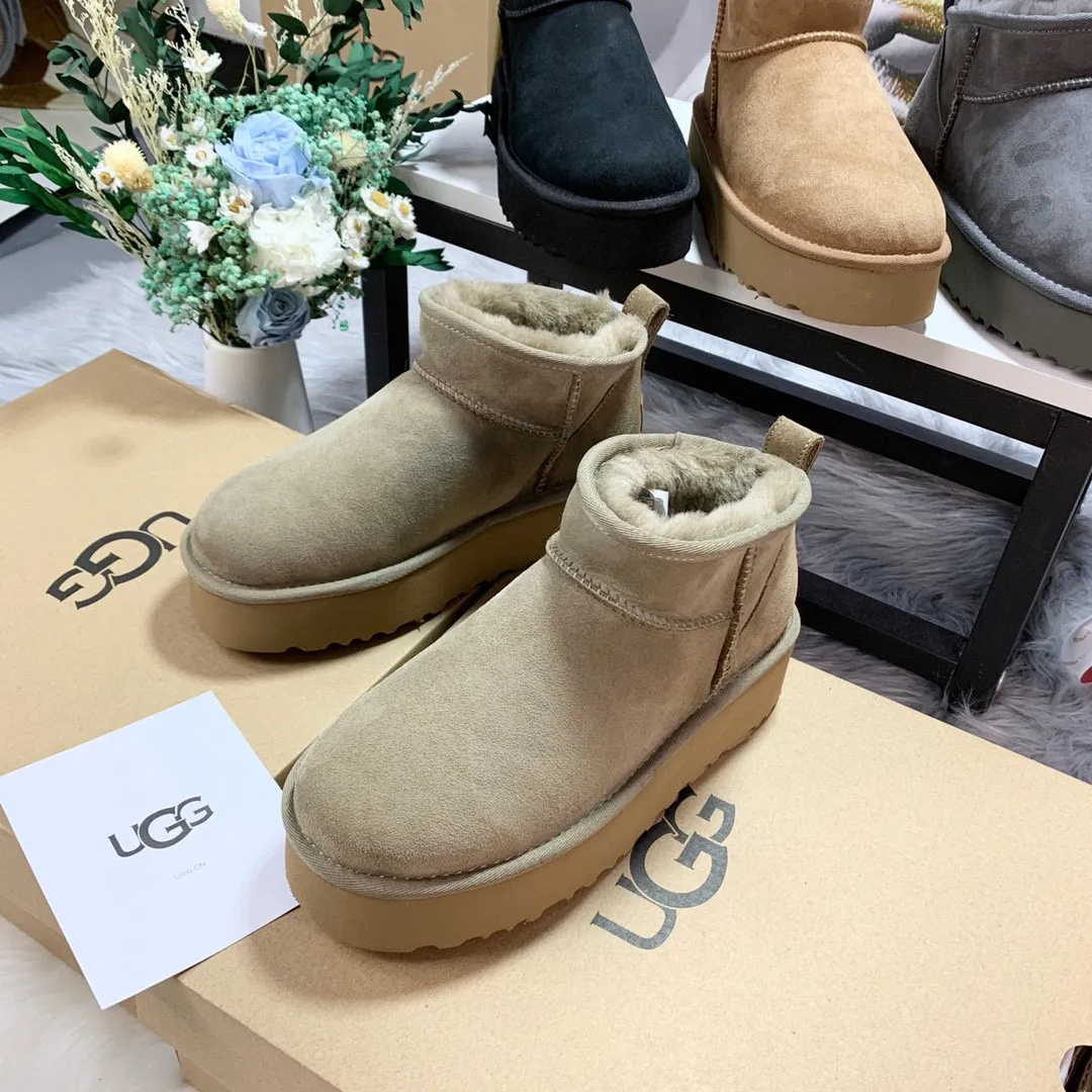 UG women boots new styles heels 4 cm