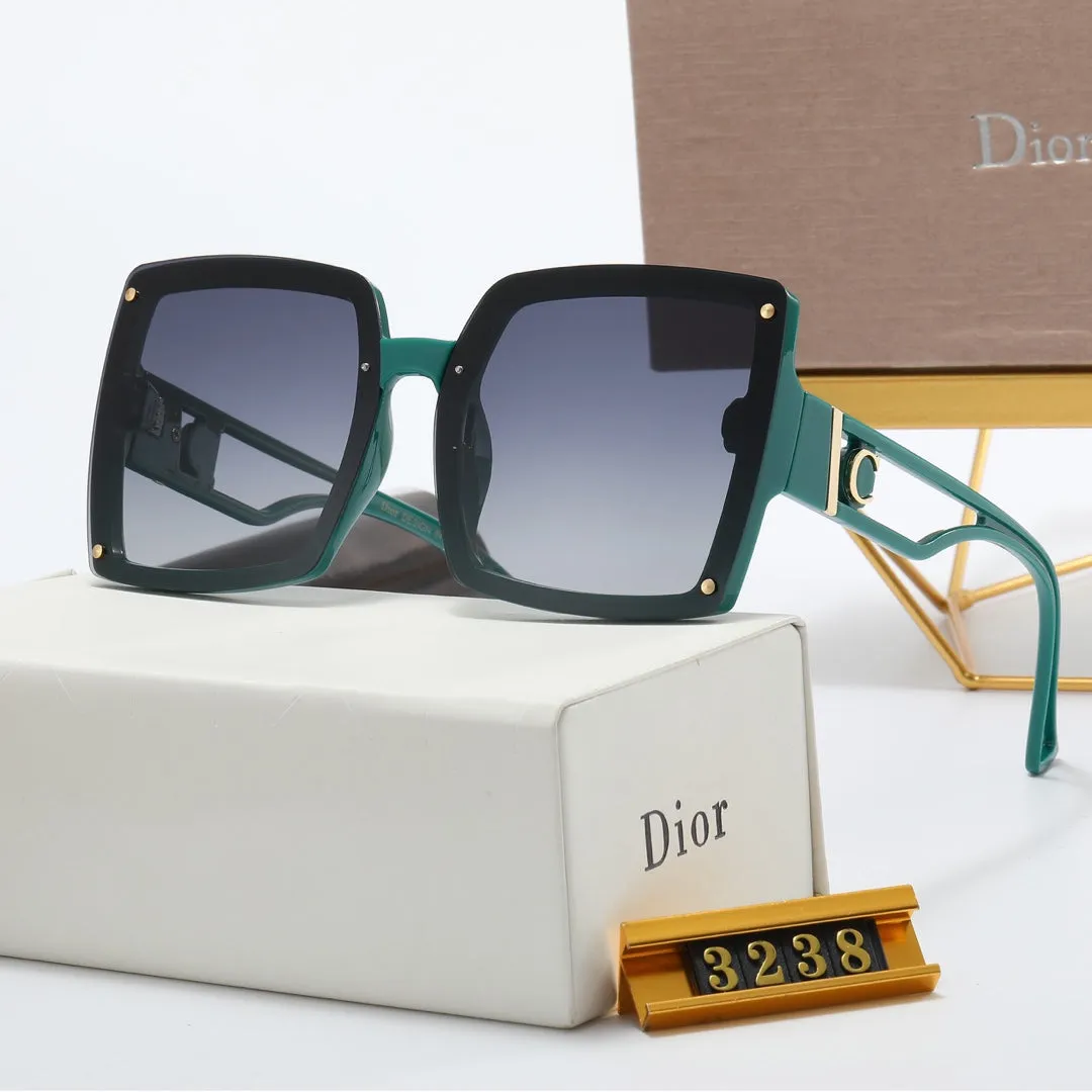 5 colors simple CD hollowed out mirror leg polarized sunglasses