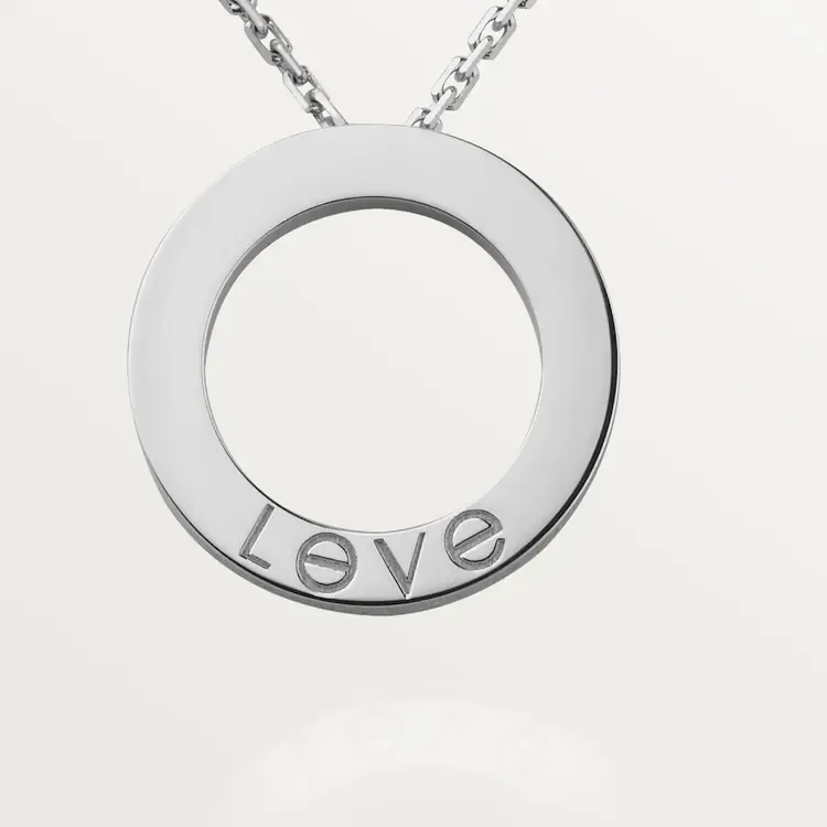 LOVE NECKLACE, 3 DIAMONDS