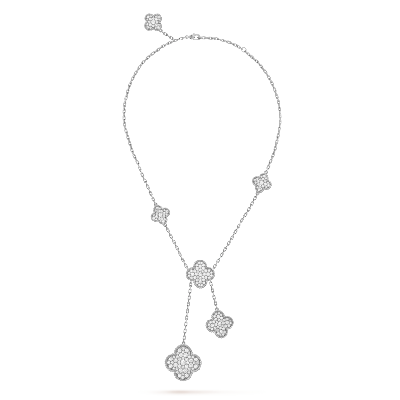 Magic Alhambra Necklace, 6 Charms