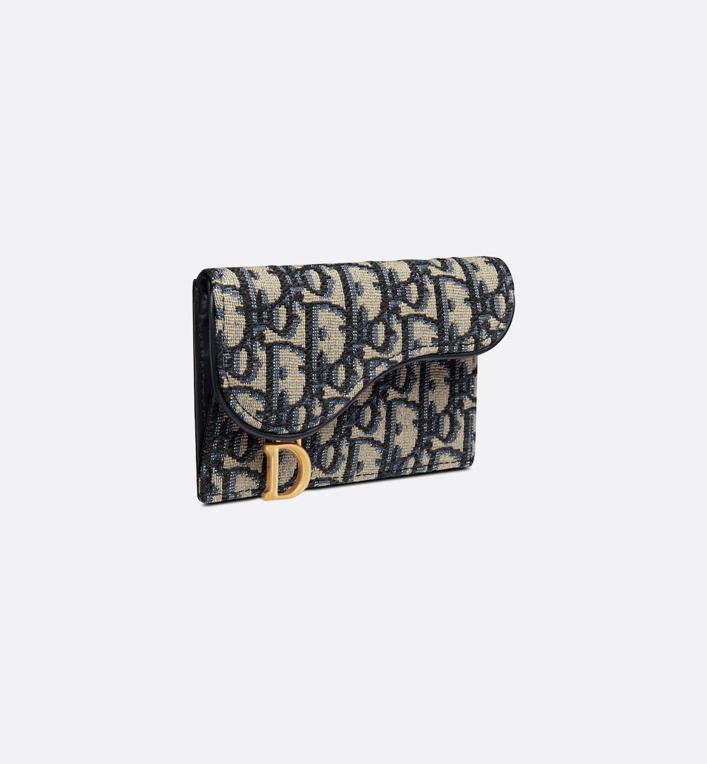 Saddle Cosmos Zipped Card Holder