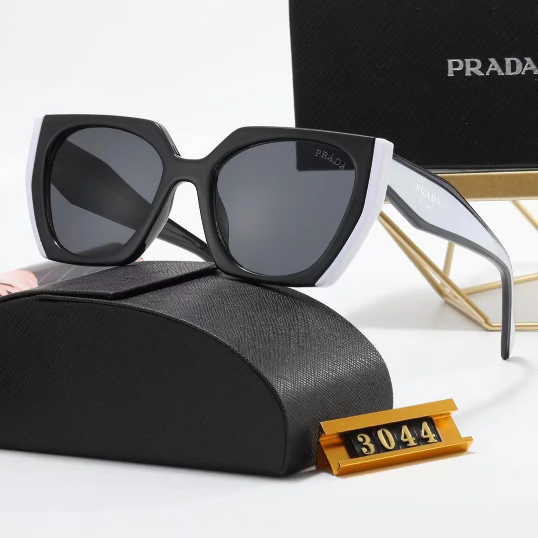 4-color fashion PA letter double color matching polarized sunglasses