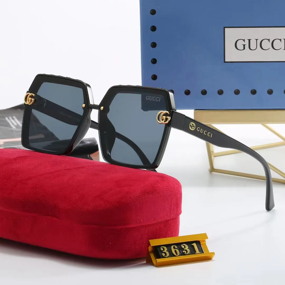 5-color fashionable GG letter sunglasses