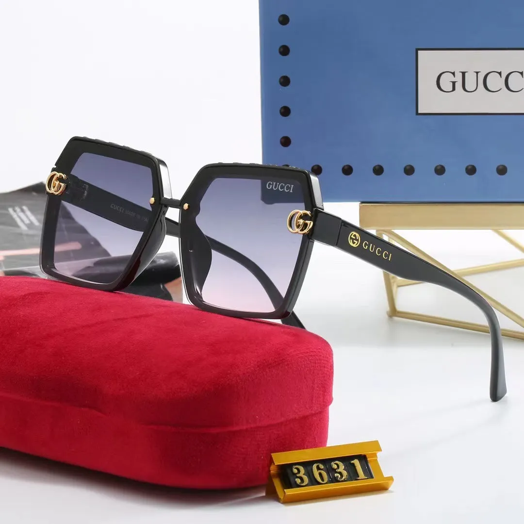 5-color fashionable GG letter sunglasses