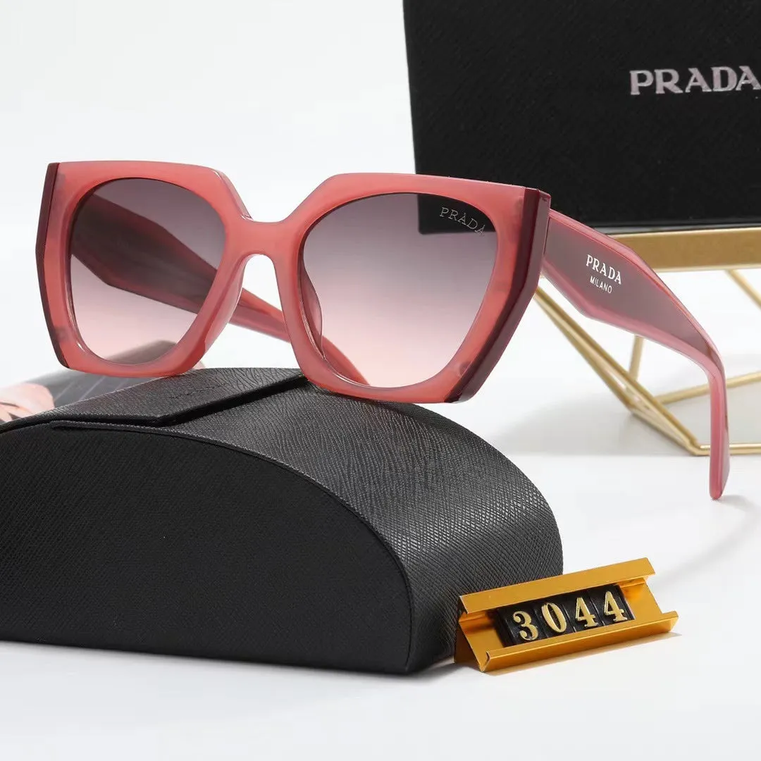 4-color fashion PA letter double color matching polarized sunglasses