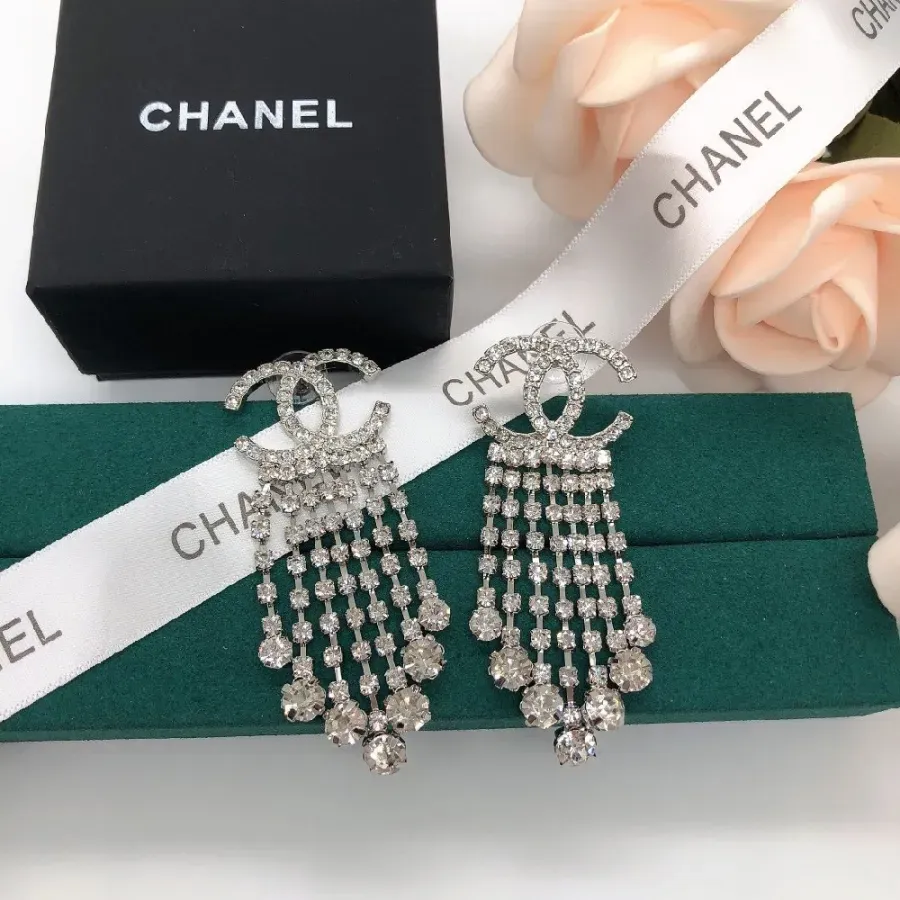 CC TRENDY TASSEL LONG EARRINGS