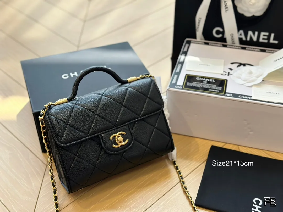 Mini Flap Bag with Top Handle