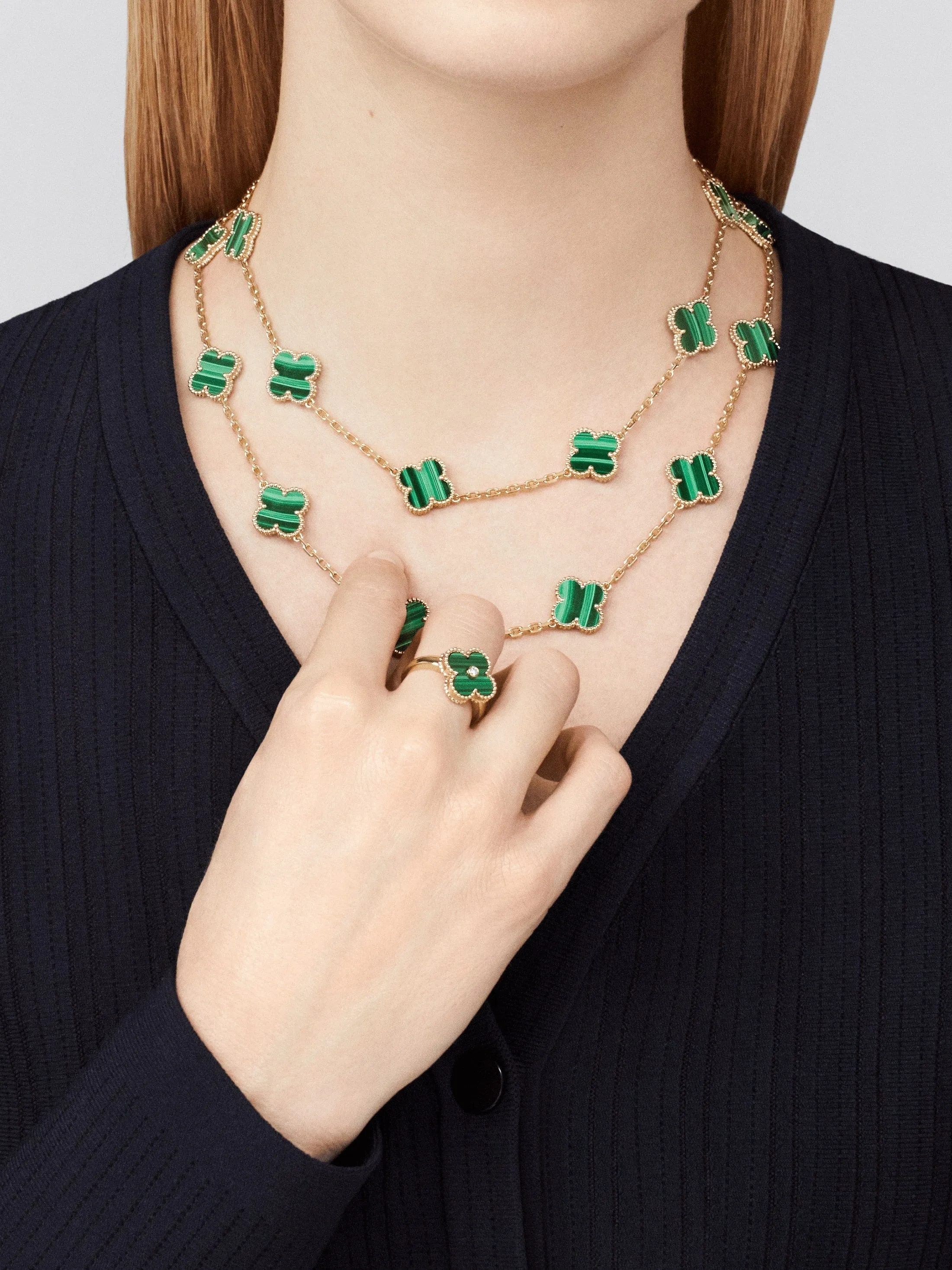 Inspired VA Vintage Alhambra Clover Leaf Ring