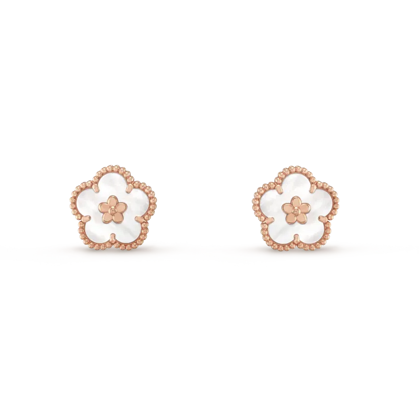 Lucky Spring Earrings, Plum