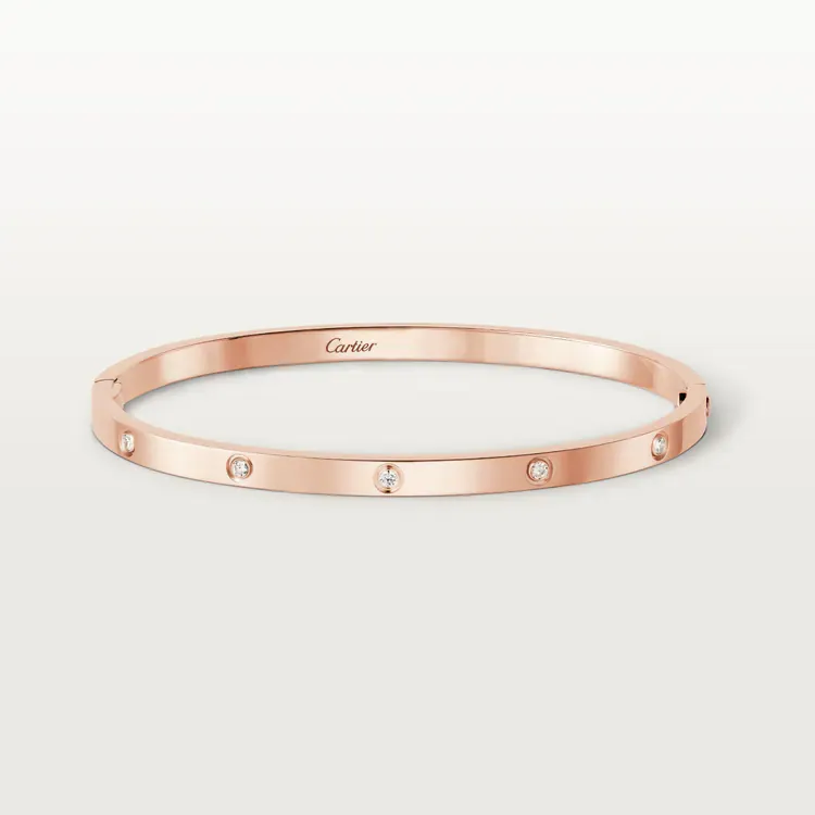 LOVE BRACELET, SMALL MODEL, 10 DIAMONDS