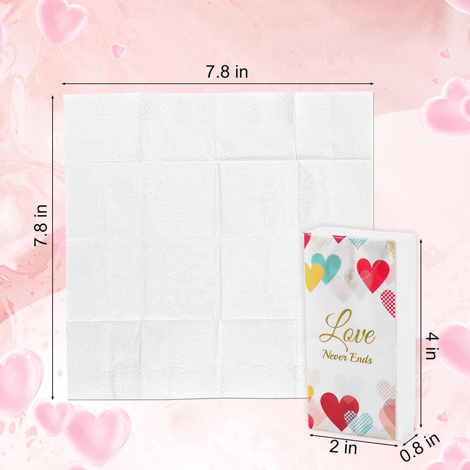 30 Pack Pocket Tissues Bulk Individual Small Tissue Packs 4-Ply Sheets,10 Sheets Per Pack Tissues Travel Size