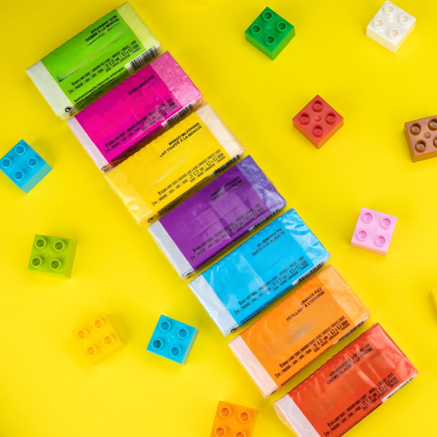 Orange Fizz Pocket Tissues 6 Packs