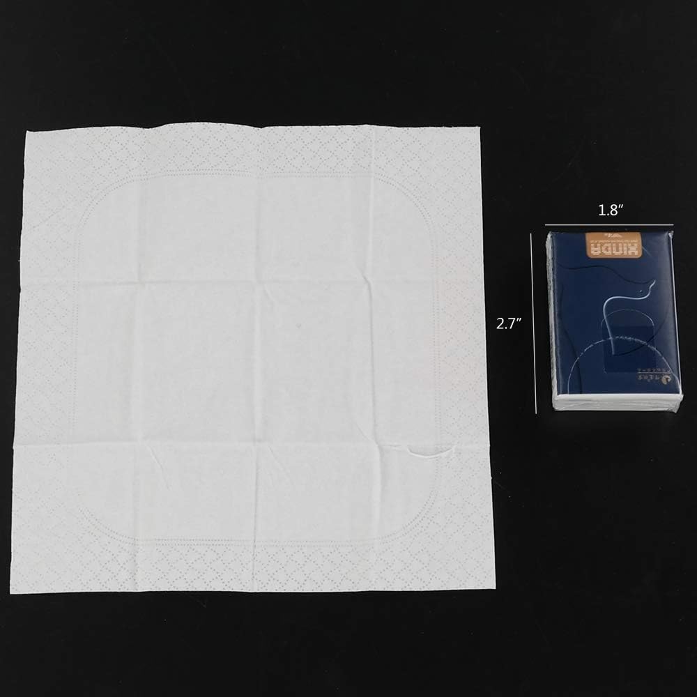 Mini Pocket Facial Tissues, 12 x 10 Packs of Pocket Travel Tissues