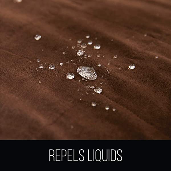 Gorilla Grip original soft suede sofa cover, XL size, 70 inches seat width, patent non-slip durable furniture cover, with shoulder strap, washable dog, children, pet sofa cover, dark gray 70