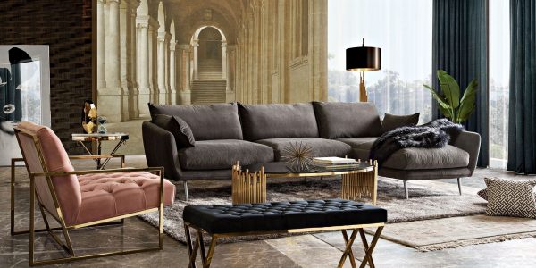 Vantage Feather Down Sectional Sofa