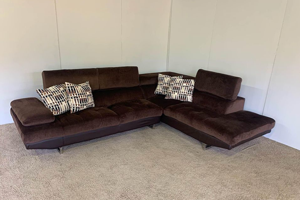 Modern Sectional – Brown