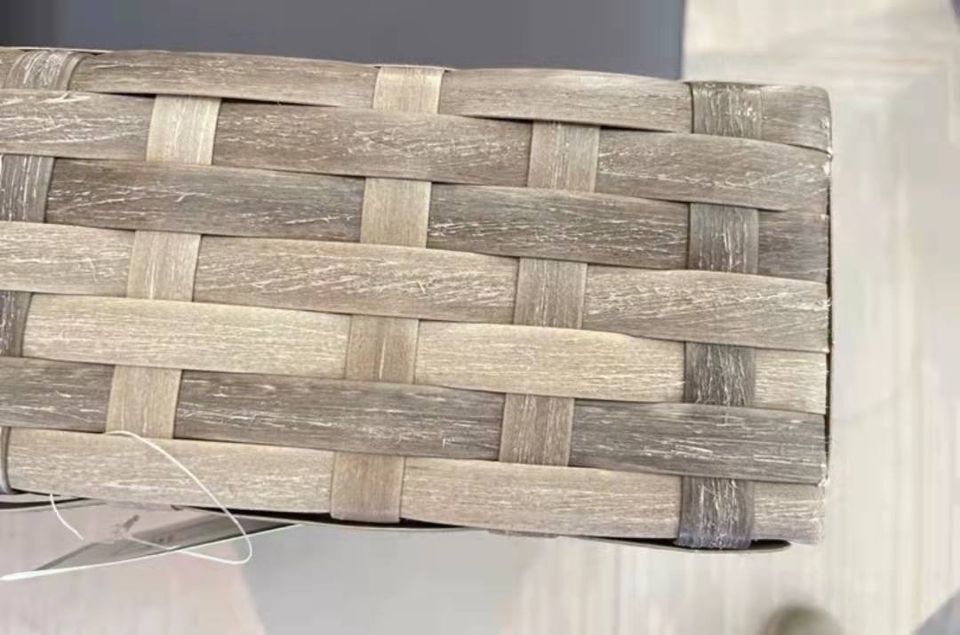 German export inventory, outdoor rattan corner sofa covers an area of 1.85X1.85 meters