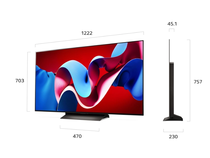 Tv LG smart 55 pollici con soundbar e woofer