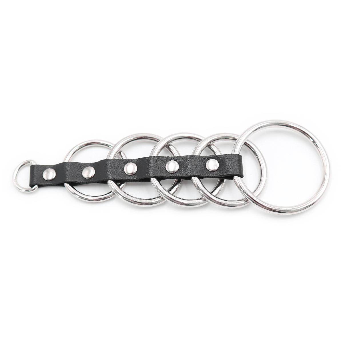 Kinklair 5 Gates of Hell Chastity Harness with Leash Chain